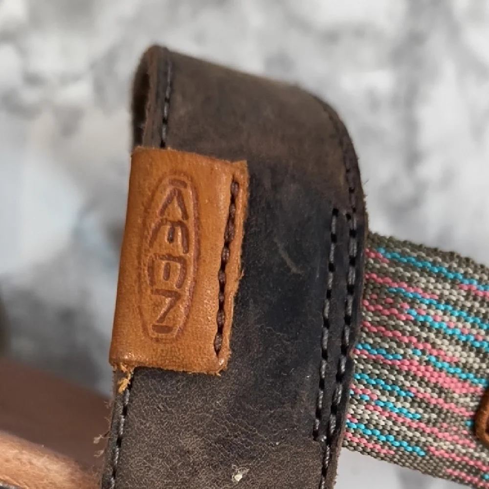 Keen Skyline Brindle Wedge  Sandals Womens Size 10 Brown Adjustable
